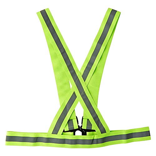 4R Quattroerre.it 4090 Homologierte reflektierende Hosenträger für Motorräder und Fahrräder