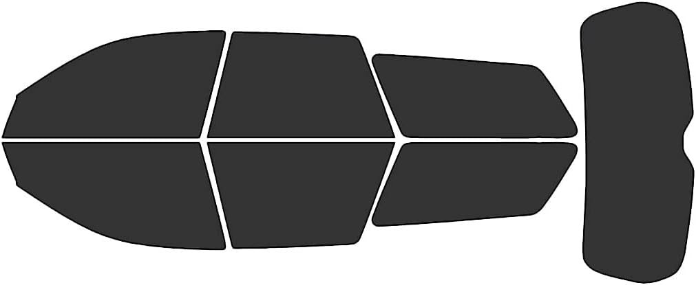 Rvinyl Window Tint Kit Compatible with Subaru Legacy 2005-2009 Wagon - Black 20% - Single Ply No Bubble Film - Do it Yourself Vehicle Complete Precut Kit