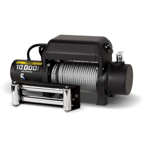 Winch eléctrico de 10,000 lb con control remoto miniatura 2