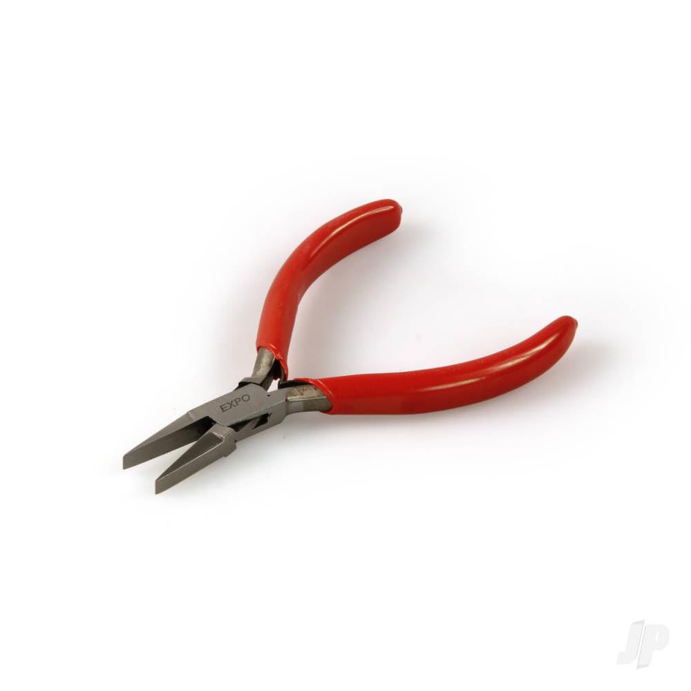Expo 75561 Flat Nose Plier with Plain Jaws
