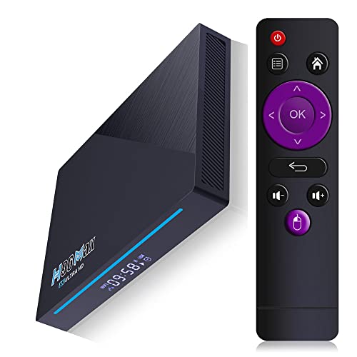 H96 Max RK3566 Android 11.0 8GB RAM 64 ROM Quad-Core 64-Bit ARM Cortex-A53 com 2,4G/5G Dual WiFi 1000m Ethernet