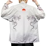 【Anlässe】Diese Kimono-Jacke ist lässiger Stil, geeignet für Daliy-Wear, Outdoor-Aktivität, Date, Party, Strand und so weiter. Kann gut mit Ihren T-Shirts, Sandalen, Shorts und anderen Sommerkleidung kombiniert werden
