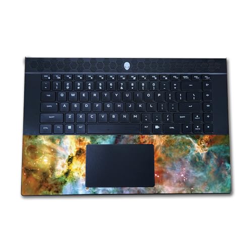 Image of Laptop Skin Compatible with Alienware M16 R2 (2024) - Space Cloud - Premium 3M Vinyl Protective Wrap Decal Cover - Easy to Apply | Crafted in The USA by MightySkins