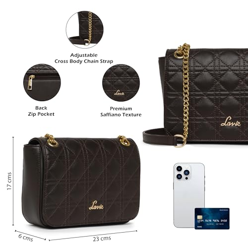 Image of Lavie Women's Cardio Flap Sling Bag | Ladies Purse Handbag
