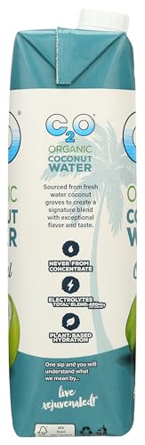 Image of C2O, Water Coconut Organic, 33.8 Fl Oz