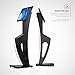 CTA Sleek Floor Stand Kiosk for Monitors – Floor Stand with Printer Slot 15