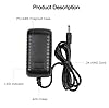 COLM 12V 2A Power Supply Adapter AC Adaptor 100-240V 50-60HZ DC 12V 2amp 24W UK Adapter Driver Transformer for LED Strip Lights CCTV Camera ADSL #5