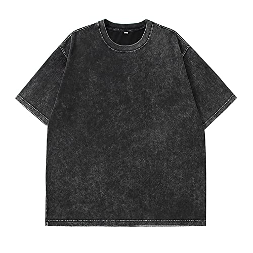 Tshirt homme sport respirant col rond uni à manches courtes