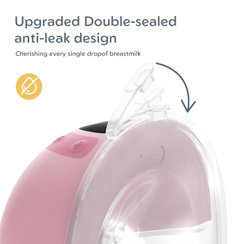 Image of MomMed S33 Wearable Breast Pump, Hands Free Double Electric, 6oz, BPA Free