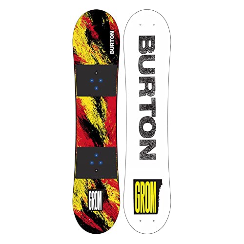 Burton - Planche De Snowboard Kids' Grom Ketchup / Mustard Garçon - Taille 130 - Rouge