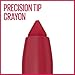 Maybelline New York Maybelline Super Stay Ink Crayon Matte Longwear Lipstick Makeup, Check Yourself, 0.04 Ounce ., 125 Check Yourself, 0.04 ounces (Pack of 2)