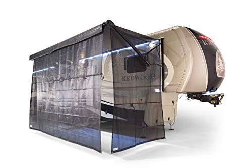 Solera Super Shade Side Panel for 5th Wheel, Travel Trailer and Motorhome RV Awnings, 8' by Solera - Used condition - Image 3