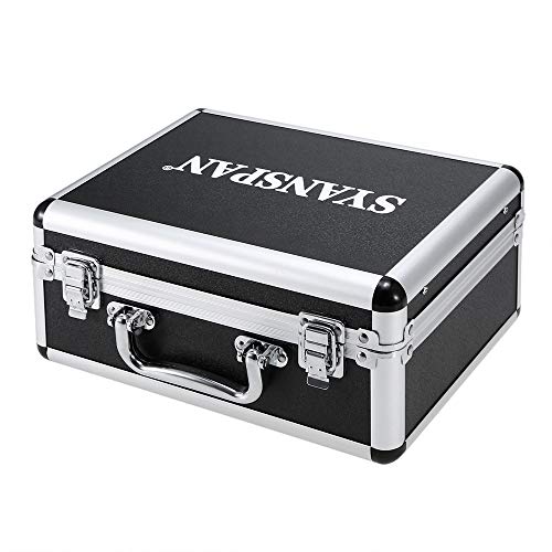 Tidyard Monitor LCD portátil de 9 polegadas grande 1000TVL à prova d'água, kit de câmera subaquátic