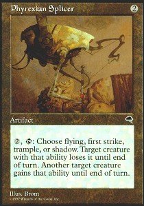mtg splicer cards Magic: the Gathering - Phyrexian Sensor Splicer - New Phyrexia