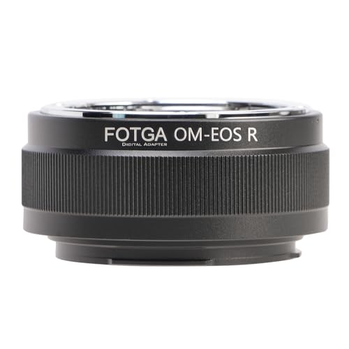Bague OM vers RF Fotga en métal rigide, adaptateur précis pour objectif Olympus OM