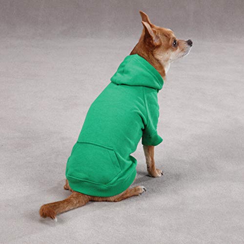 Casual Canine Basic Hoodie XXL Grn ZA6015-30-43 Pet Clothing New