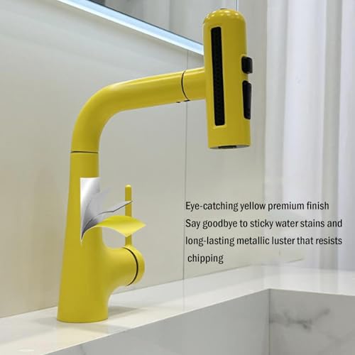 Grifo extraíble con 4 modos de flujo y sensor inteligente para fregadero 5