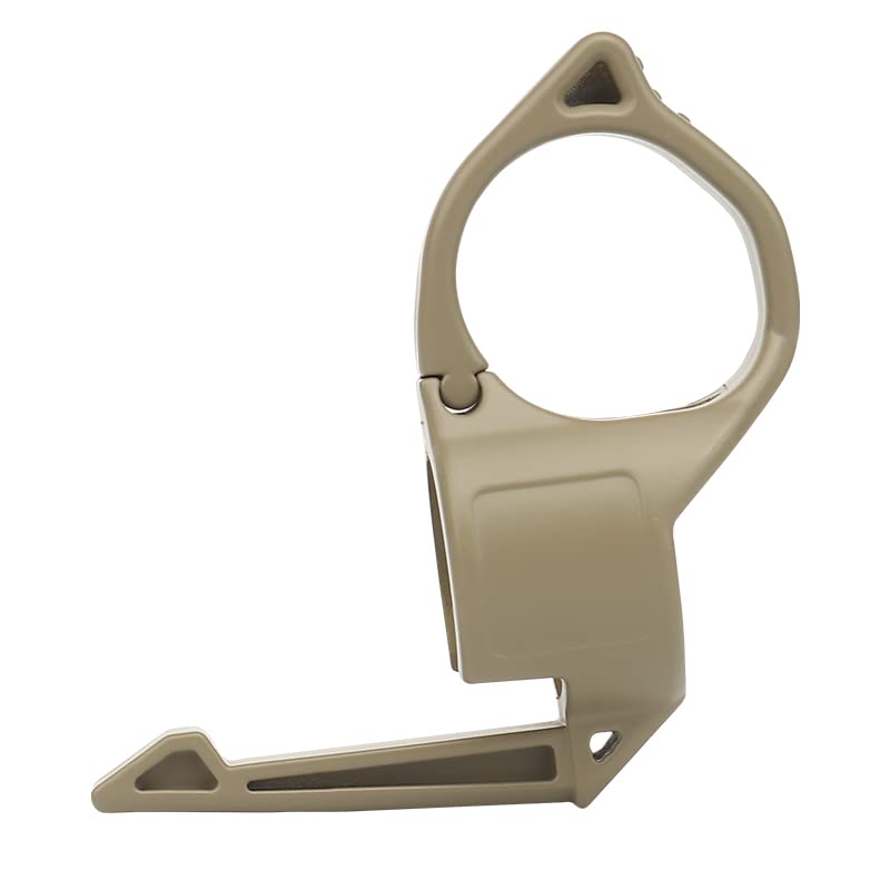 Anneau Tactique Pour Lampe De Poche – Diamètre Intérieur 2,2 Cm – Compatible MOLLE – Noir – Pour Airsoft Paintball