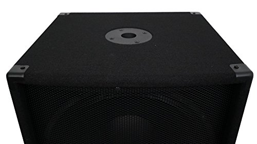 Image of Rockville SBG1154 15 inch Passive Pro DJ Subwoofer, 4 Ohm, MDF, Pole Mount