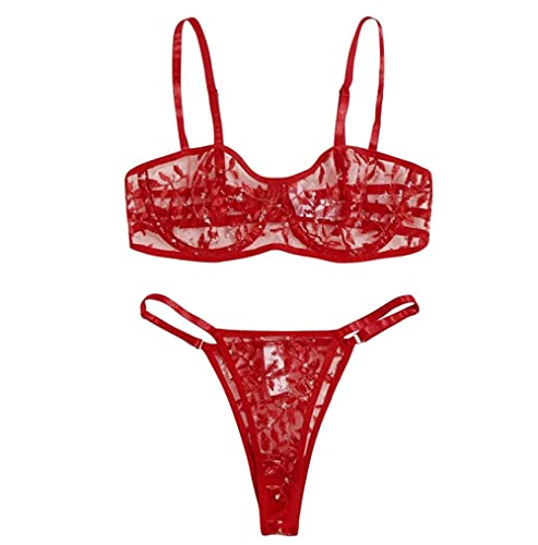 Nuisette sexy femme transparente pour assumer sa sensualité