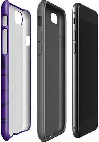 Skinit Pro Phone Case Compatible with iPhone SE (2nd & 3rd Gen) - Officially Licensed NFL Minnesota Vikings Double Vision Design