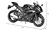 limimo for Yamaha YZF-R6 1:12 Motorcycle Die-cast Model Replica Car Alloy and Plastic Sport Bike Collectible Souvenir Operable Realistic Motorbike Sculpture Hobby Gift Motorcycle Model(Black)