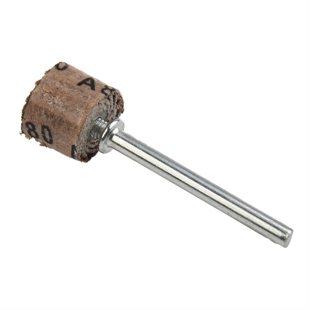 Ściernica listkowa, 100 szt. Ściernice listkowe szlifierskie o ziarnistości 80-600 20x16x3mm Narzędzie obrotowe z napędem elektrycznym 10 trzpieni(400grit)
