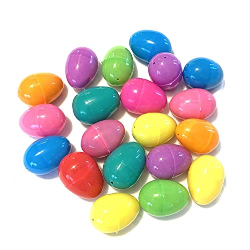 Pre-filled Plastic Easter Eggs Chocolate Candy Basket Stuffers, Hershey MM Mars 25ct - Thumbnail 2