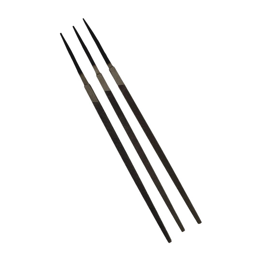 Proops Brothers Set Of 3 Engineers Files, 6" 150Mm, Square Smooth, Second, Bastard Coarse. (F9971) Free Uk Postage