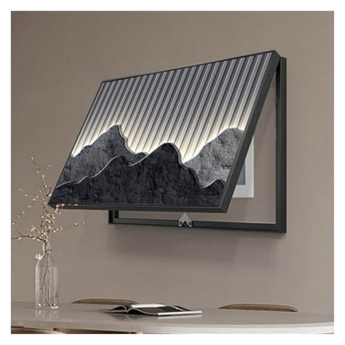 Tableau décoratif de compteur électrique haut de gamme, cache disjoncteur modèle C