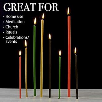 Danilovo Thin Taper Beeswax Candles - Honey-Scented, Decorative Candles Ideal for Birthday Decoration or Church Prayers - 4 Colors Drip Free, Tall & Smokeless Pack of 200 pcs, 6.5 x 0.22 inch