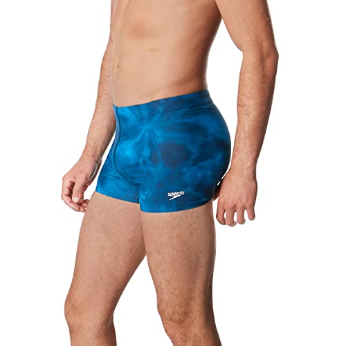 Speedo Men's Swimsuit Square Leg Printed - image 2
