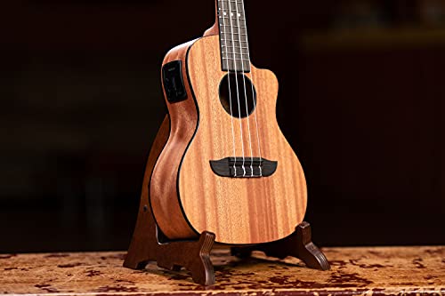 Ortega Guitars Ukulélé Concert électro-acoustique – Série Horizon – tête inversée – Acajou, Okoumé (RUHZ-CE-MM) - Les Beatles, Paul McCartney, John Lennon, RIngo Starr, George Harrison Ortega Guitars Ukulélé Concert électro-acoustique - Série Horizon - tête inversée - Acajou, Okoumé (RUHZ-CE-MM) – Image 4
