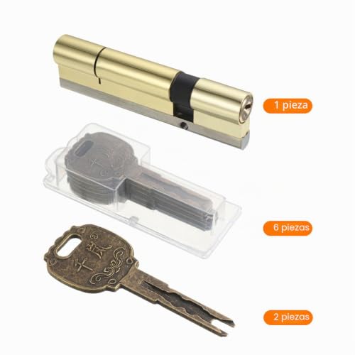 Cerradura de cilindro de 110mm para puertas de entrada y reformas 4