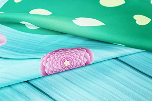 Cuteiush Easter Egg Rectangle Tablecloth Waterproof Fabric Happy Easter Table Cover 60X84Inch Easter Spring Party Holiday Table Cloth Protector 60X84Inch For Home Kitchen Dinning Decoration #TOP7