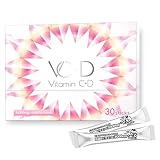 ビタミンC 3000mg ビタミンD 4000IU サプリメント 粉末 VCプラスD 高濃度 イギリス産ビタミンC 30包