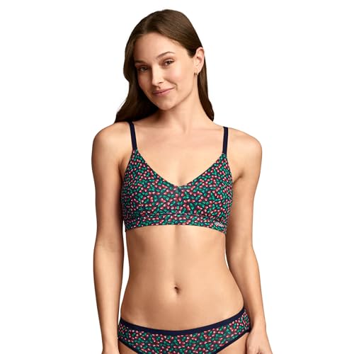 Jockey Women's Bra Organic Cotton Stretch Triangle Bralette,