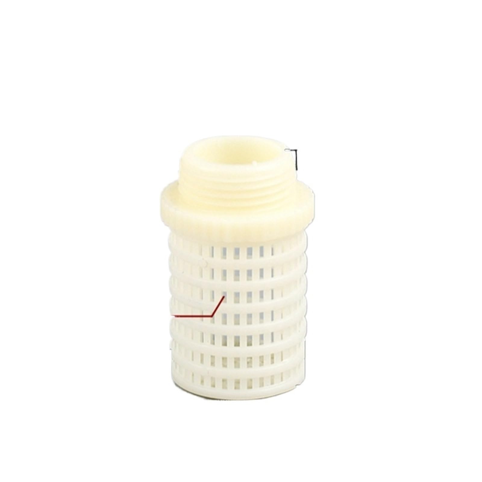 Vaso de filtro hembra/macho, accesorios de riego de jardín, filtro de pecera, manguera de bomba de agua, impureza de plástico (macho de 3 a 4 pulgadas, 5 unidades)