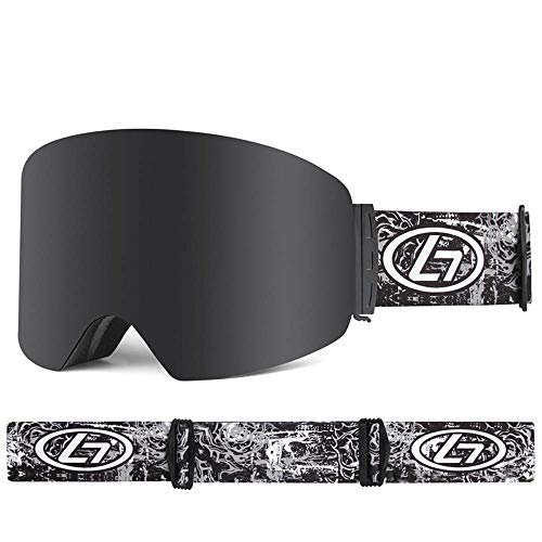 Lunettes de ski cylindriques JIA JIA double couche anti-buée