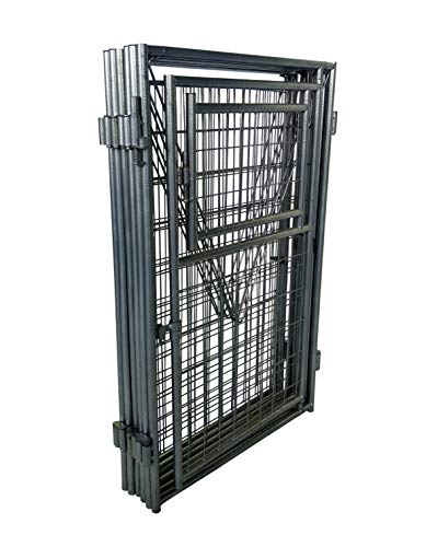 Neocraft My Pet Companion Outdoor Dog Kennel with Included Roof Weather Resistant Cover (5.5’), Waterproof Winter Welded Wire Pet House Shelter – Ideal for Any Dog Breed, Easy Assembly