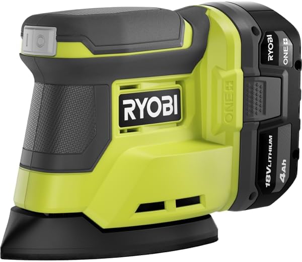 RYOBI Tools 18V ONE+ CORNER CAT FINISH SANDER KIT, #PCL416K1