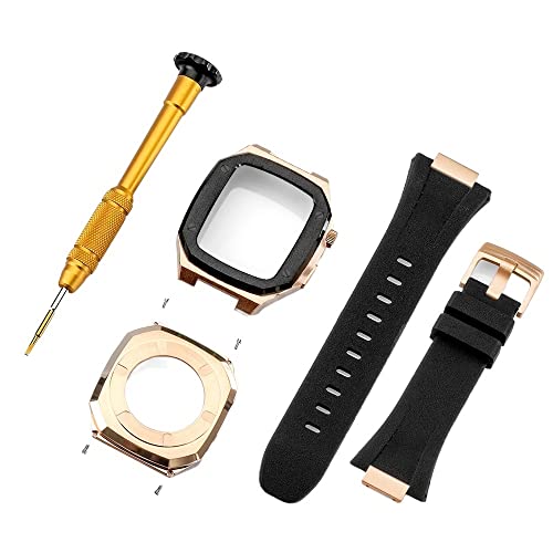 Bracelet Apple Watch antichoc en acier et silicone pour protéger votre iWatch luxe