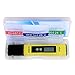 Risantec Digital PH Meter Tester Best For Water Aquarium Pool Hot Tub Hydroponics Wine - Push Button Calibration Resolution .01 / High Accuracy +/- .05 - Large LCD Display