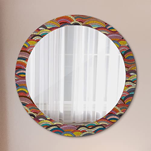 Miroir imprimé décoratif au design moderne de qualité supérieure