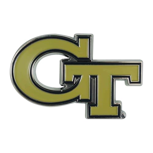 FANMATS Unisex-Erwachsene Farbiges NCAA Emblem Georgia Tech, Teamfarben, One Sized