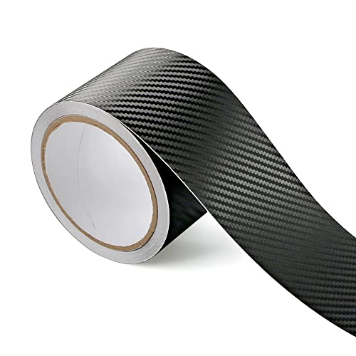 Vinilo fibra carbono 3D para envolver el coche con láminas adhesivas que evitan arañazos 3