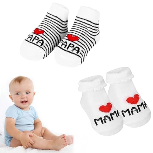 Calzini Antiscivolo Bambino in Cotone,Calzini Neonato 0-6 Mesi,Simpatici Calzini In Cotone,Babbucce Calze Unisex...