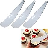 Set of 3 Folding, Smoothing Spatulas