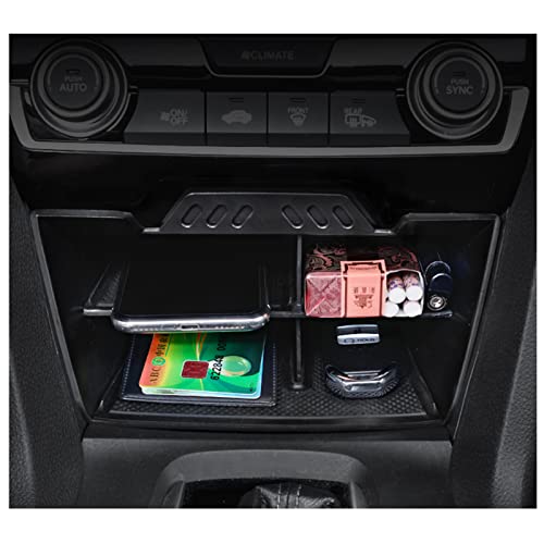 Image of CDEFG for 2016-2021 Civic Center Console Organizer Tray | Sedan Hatchback Coupe Type R Storage Box Civic Accessories