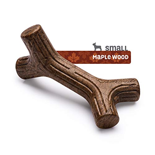 Image of Benebone Maplestick Durable Dog Chew Toy for Aggressive Chewers, Real Maplewood, Made in USA, Small (Pack of 2)